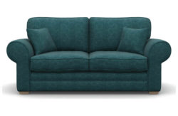 Heart of House Chedworth 2 Seater Fabric Sofa Bed - Teal
